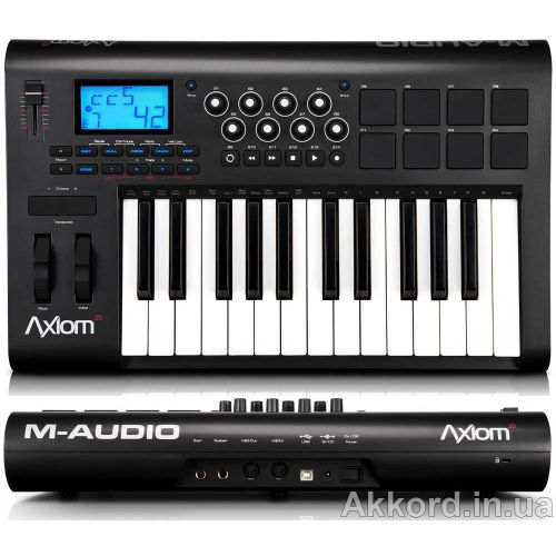MIDI (міді) клавіатура M-Audio Axiom 25 MKII